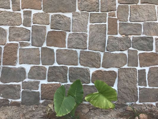 lo SGS di 14mm ha coltivato il mattone della pietra decorativo per l'abbellimento della parete del giardino