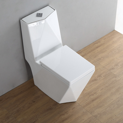 comprare WC quadrato in ceramica Peeping WC monopezzo P Trap stampaggio ODM fabbricazione online