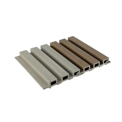comprare Pannello di rivestimento in WPC 23x135mm, composito legno-plastica, doga scanalata, marrone fabbricazione online