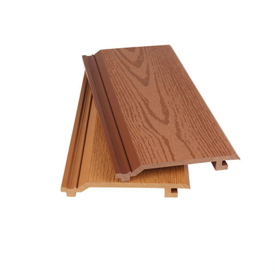 comprare WPC impermeabile esterni pannello murario 145x20.5mm legno plastica composito piano per la decorazione fabbricazione online