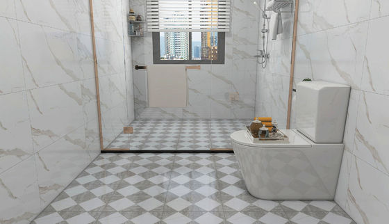 comprare Piastrella rustica in ceramica grigia 400x400mm, smaltata opaca, antiscivolo fabbricazione online