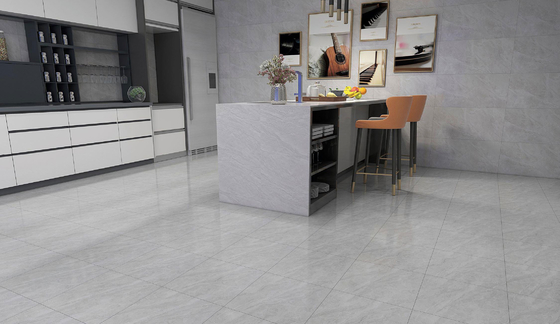 comprare 400x400mm marmo durevole look grigio ceramica piastrelle rustiche per la cucina e grado AAA matt vetrato piastrelle di mattoni per la sala da pranzo fabbricazione online