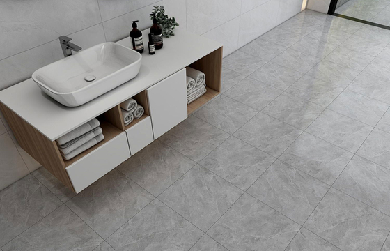 comprare 400x400mm Marmo Look Ceramica Piastrelle Rustiche Per Decorazione E Parete Grigio E Piastrelle Per Pavimento Per Soggiorno fabbricazione online