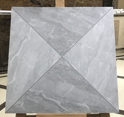comprare Piastrelle rustiche in ceramica impermeabili da 400x400 mm per il soggiorno e per il viso ecologico del bambino Piastrelle grigie vetrate per la cucina fabbricazione online