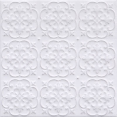 comprare Piastrella rustica in ceramica bianca 200x200mm per pavimenti e pareti interni fabbricazione online