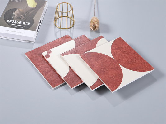 comprare Rovere resistente all'usura 20x20 cm Pavimento interno Piastrelle rustiche in ceramica per sala da pranzo e casa 4 stili fabbricazione online
