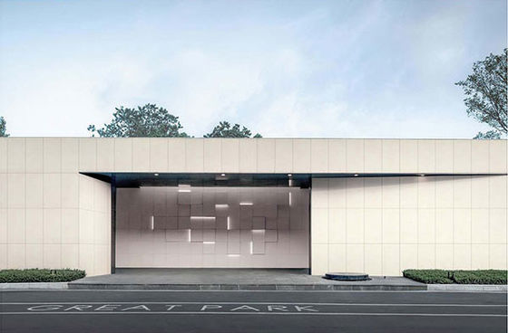 comprare Beige 600x1200mm Piastre per facciata continua in porcellana opaca per esterni fabbricazione online