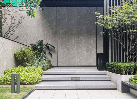 comprare Piastrelle di porcellana per pareti di tenda esterne matte grigie 60x120cm per costruzione e piscina fabbricazione online