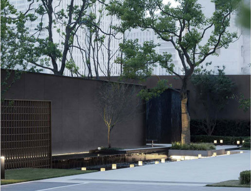comprare 600x1200mm Piastrelle di muro di cemento grigio scuro in mattoni fabbricazione online