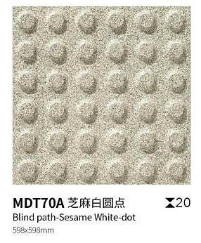 comprare Grigio Giallo 600x600 mm Piastrelle blind path resistenti agli graffi fabbricazione online