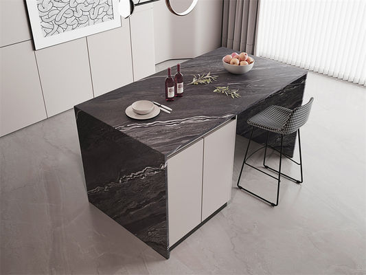 comprare 1420x2700mm Pietra sinterizzata grigio antiscivolo per pavimenti interni fabbricazione online