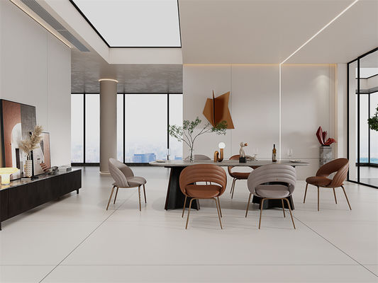 comprare Lastra in pietra sinterizzata beige opaca 1420x2700mm per ufficio fabbricazione online