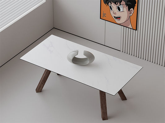 comprare Carrara White Matt Slab di pietra sinterizzata 1420x2700mm per pavimenti interni fabbricazione online