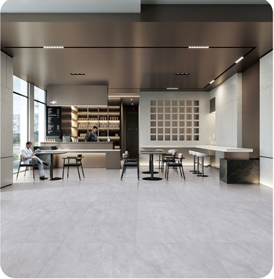 comprare Piastrella in porcellana antibatterica grigio chiaro 600x1200mm Grado AAA fabbricazione online