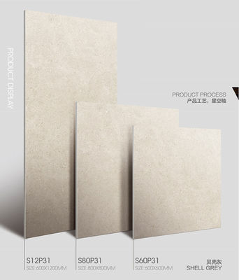 comprare Piastrelle da parete in porcellana smaltata grigio stellato 600x1200mm per bagno fabbricazione online