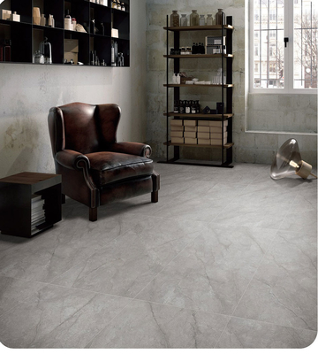 comprare Baby Face Piastrelle grigio chiaro e 60x120cm Recut vetrata porcellana piastrelle antibatteriche per ristorante fabbricazione online