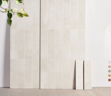comprare Piastrelle per pareti in ceramica beige 400x800mm, argilla di grado AAA, ISO13006 fabbricazione online