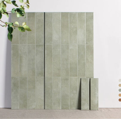 comprare Piastrelle da parete in ceramica moderna verde chiaro 400x800 mm fabbricazione online