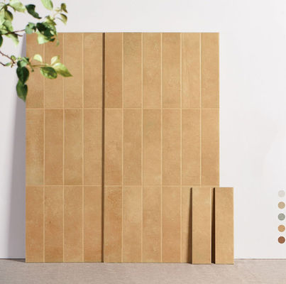 comprare Piastrelle per pareti in ceramica antiscivolo 400x800mm Marrone chiaro Grado AAA fabbricazione online