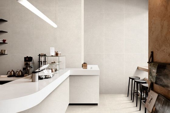 comprare Piastrella in porcellana smaltata di grado AAA da 600x1200mm per pareti interne fabbricazione online