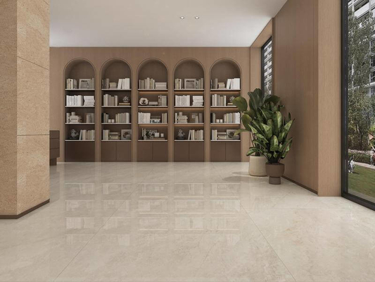 comprare Resistenza agli acidi beige 1200x1200mm No Fade Inside Wall Glazed Polished Porcelain Tile For Hotel fabbricazione online