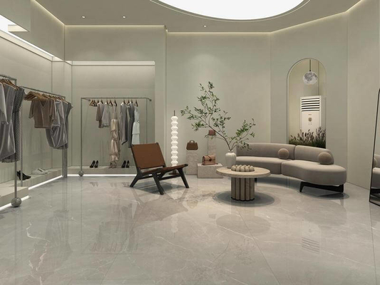 comprare Stupefacente pavimento interno resistente 1200x1200mm Grigio vetrato lucidato porcellana piastrelle per bagno e camera da letto fabbricazione online
