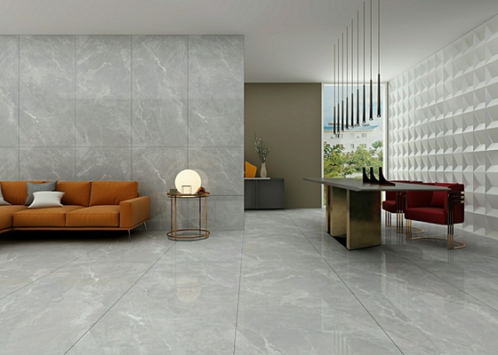 comprare Retro Impressionante 900x1800x9mm Grigio Marmo Look W.A 0.5% Pavimento esterno Vetrificato Porcellana lucidata Piastrelle Per Bagno fabbricazione online