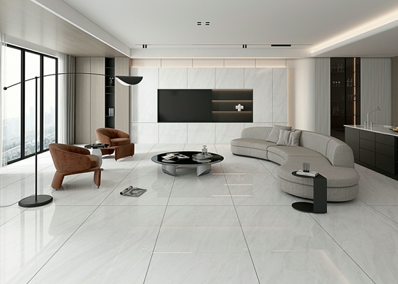 comprare Piastrelle in mattoni grigio resistenti per interni 900x1800x9mm Pavimento porcellana vetrata piastrelle lucidate per balcone e edificio fabbricazione online