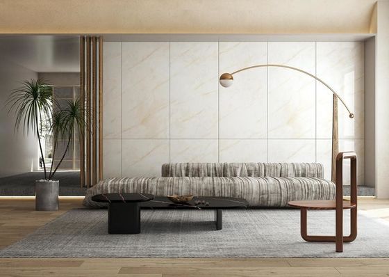 comprare Piastrella in porcellana smaltata lucida giallo chiaro 900x1800mm fabbricazione online