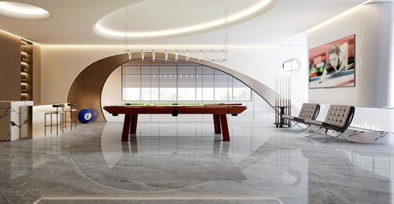 comprare Piastrelle di porcellana lucidate 900x1800mm Grigio chiaro fabbricazione online