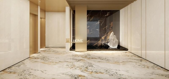 comprare Grado AAA Pavimento esterno antibatterico porcellana vetrata piastrelle lucidate per la sala da pranzo dell'hotel fabbricazione online