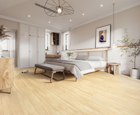 comprare Strisce di porcellana di legno marrone giallo di grado AAA 165x1000 mm fabbricazione online