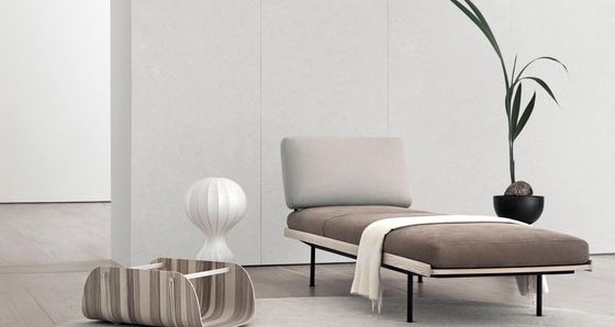 comprare Piastrelle in gres porcellanato grigio chiaro 400x1200mm per pareti interne fabbricazione online