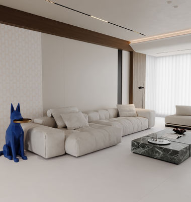 comprare Piastrelle da pavimento in porcellana di grado AAA beige 600x1200mm fabbricazione online