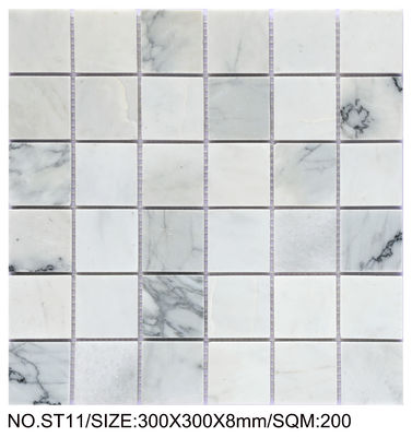 comprare Mozaico di pietra naturale di stile 300x300mm per soggiorno e balcone fabbricazione online