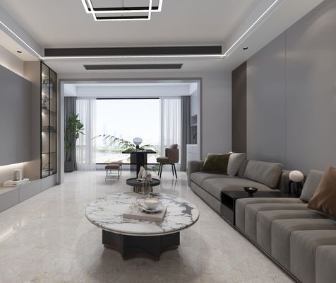 comprare Piastrella in gres porcellanato smaltato lucido per interni, resistente all'usura, senza sbiadimento, 1000x1000mm, Grigio, per decorazioni fabbricazione online