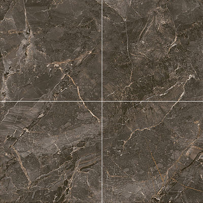 comprare Splendidi Piastrelle in Pietra di Lusso Lucida Marrone 1000x1000mm per Pavimento Interno per Balcone, 3 Stili fabbricazione online