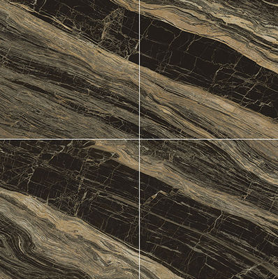 comprare Impermeabile Grigio scuro 1000x1000mm Pavimento interno Piastrelle lucide di lusso per la decorazione 3 Stili fabbricazione online