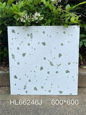 comprare Piastrelle in ceramica per interni in terrazzo grigio impermeabile e antiscivolo 600x600mm per soggiorno fabbricazione online