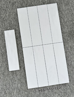 comprare 75x300mm di colore bianco resistente alle macchie Piastrelle di ceramica lucide per soggiorno e balcone fabbricazione online