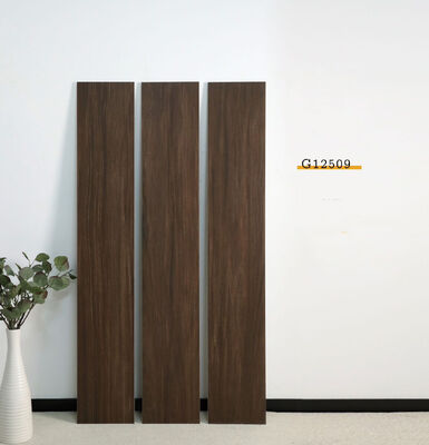 comprare Elegante marrone 200x1200mm interno piastrelle da pavimento in porcellana per camera da letto e sala da pranzo fabbricazione online