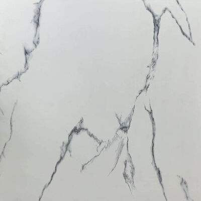 comprare Piastrelle in gres porcellanato bianco Carrara resistente all'usura e durevole 600x600mm spessore 7,5 mm per soggiorno fabbricazione online