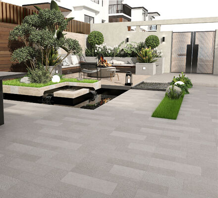 comprare Piastrelle di pavimentazione in ceramica per pavimentazione esteriore durevoli 600x600 mm Piastrelle durevoli per centro commerciale e patio fabbricazione online
