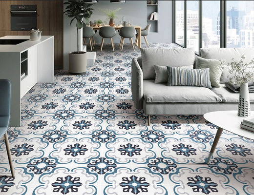 comprare 20x20 cm Piastrelle di porcellana di cemento 3% Assorbimento dell'acqua fabbricazione online