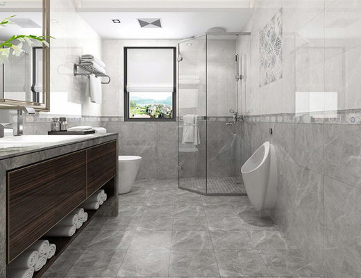 comprare 100m2 0,12 W.A Contemporary Residential Building 300x600mm Grey Glazed Interior fabbricazione online