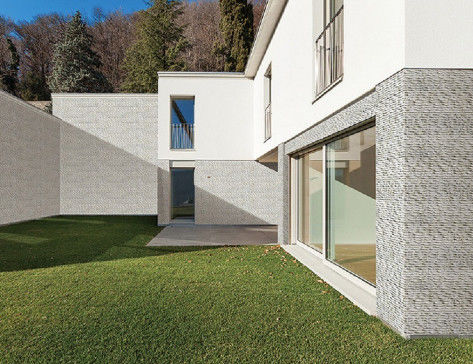 comprare Piastrelle in ceramica Waterstone Rivestimento esterno 150x600 mm Bianco Grigio Nero fabbricazione online