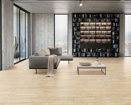 comprare la porcellana di legno antislittamento di lunghezza di 1200mm piastrella il beige a stampa a getto d'inchiostro 150x900mm fabbricazione online