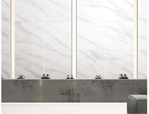 comprare L'ente completo dello SGS Soncap le mattonelle della porcellana che hanno lucidato il getto di inchiostro bianco 3d ha lustrato 450X900mm fabbricazione online