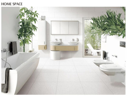 comprare Piastrelle in gres porcellanato antibatterico a corpo pieno ISO13006 600x600mm Bianco fabbricazione online