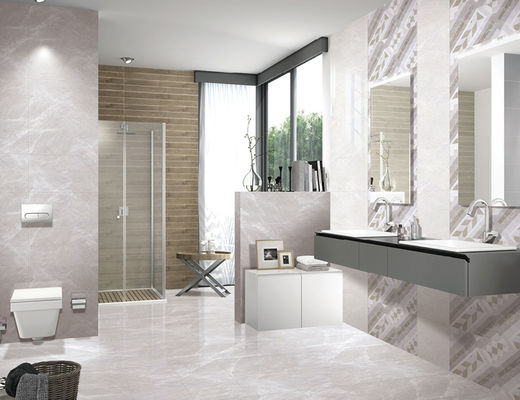 comprare Piastrelle per pareti del bagno in ceramica lucida 300x600mm, stile moderno fabbricazione online